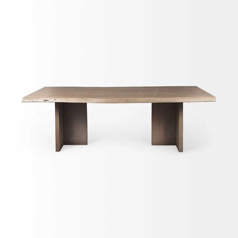 Lorenzo Acacia Solid Wood 6 Seater Dining Table