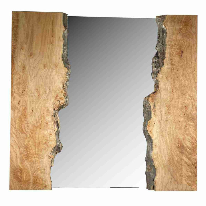 live edge mirror