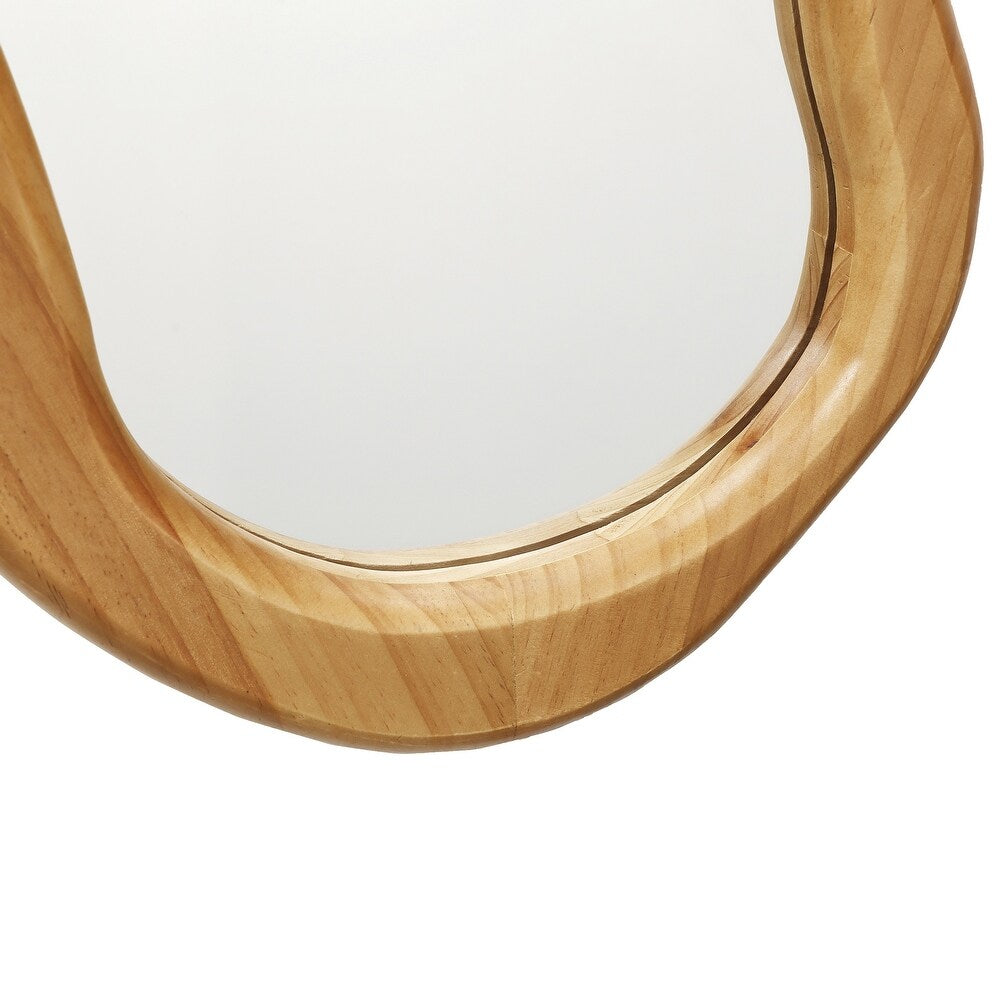 Frame Irregular Oval Wall Mirror