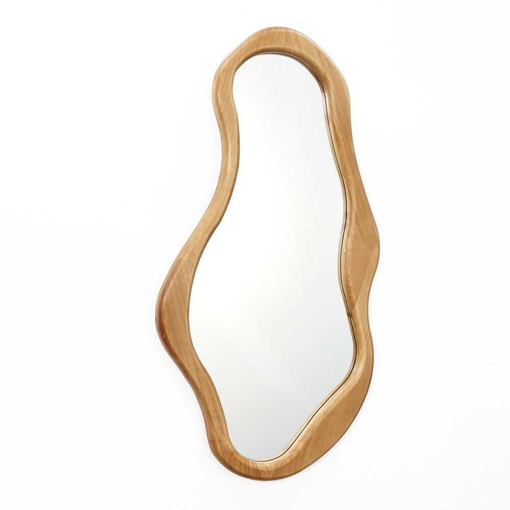 Frame Irregular Oval Wall Mirror