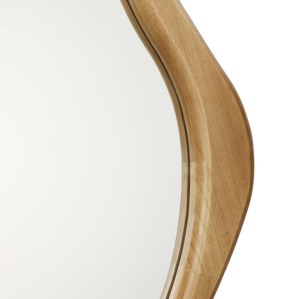Frame Irregular Oval Wall Mirror