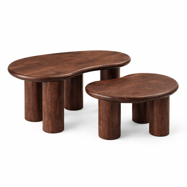 Mango Wood Nesting Coffee Table