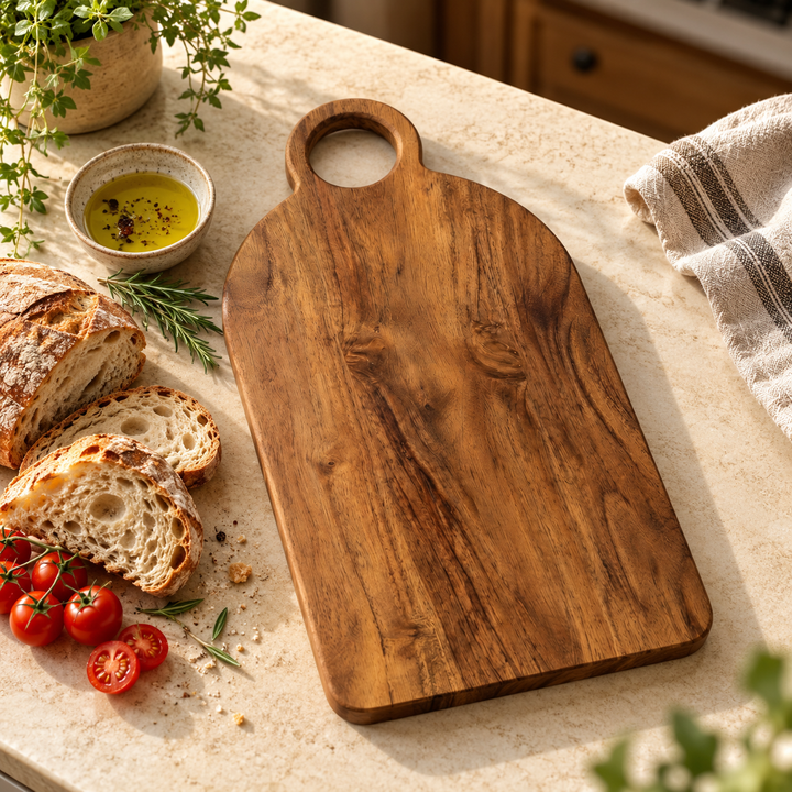 Rustic Luxe Wooden Chopping Board