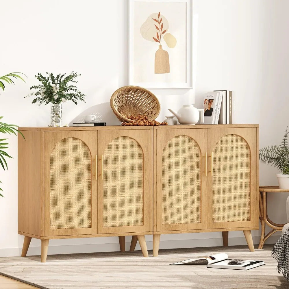 Rattan Storage Cabinet