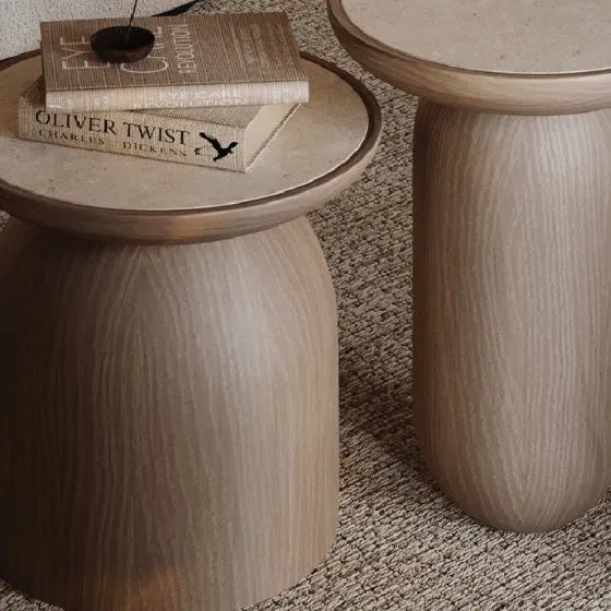 SOL AND LUNA END TABLE