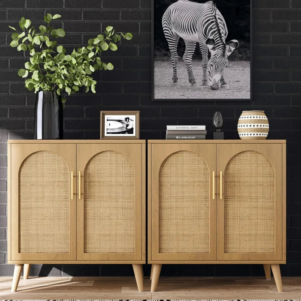 Rattan Storage Cabinet