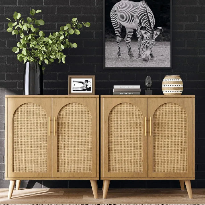 Rattan Storage Cabinet