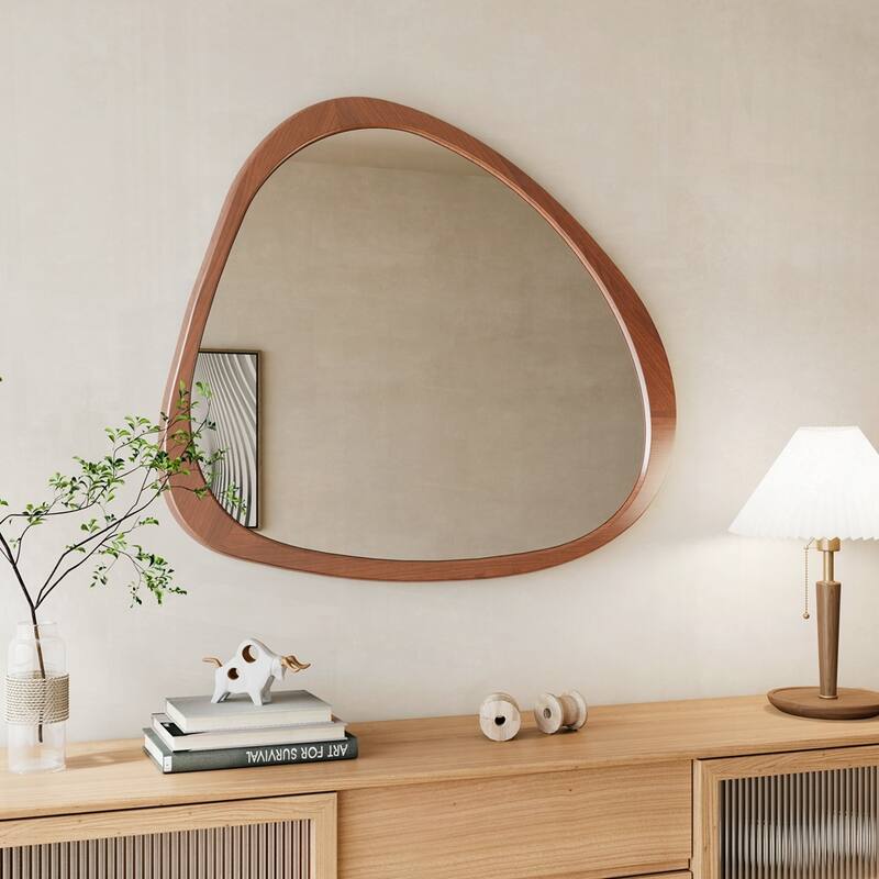 Solid Wood Wall Mirror Wooden Framed Mirror