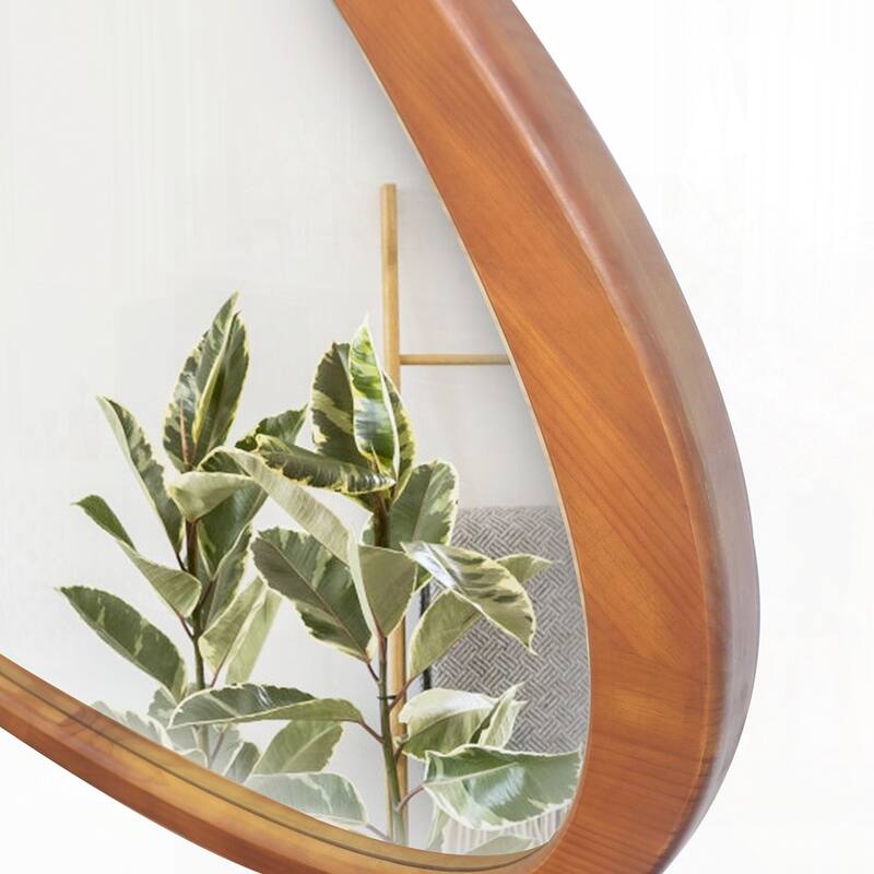 Solid Wood Wall Mirror Wooden Framed Mirror