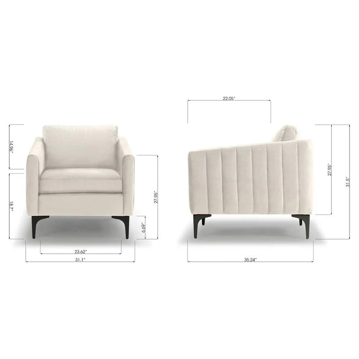 Spencer Velvet Armchair