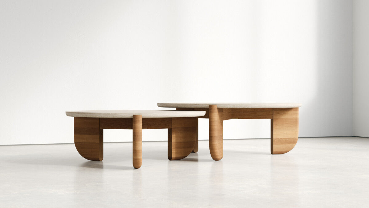 Nesting Tripod Coffee Table