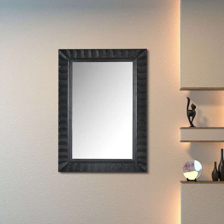 Decorative Lines Rectangular Mirror