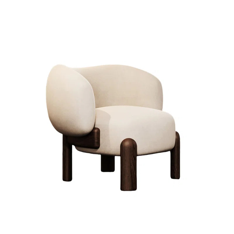 Luxury Solid Wood Single Lounge Chair