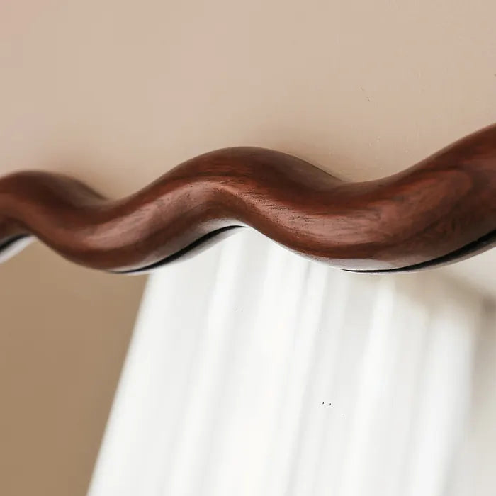 Wavy Retro Wall Mirror