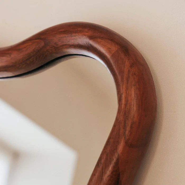 Wavy Retro Wall Mirror