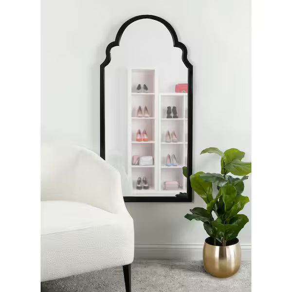 Hogan Arch Black Wall Mirror