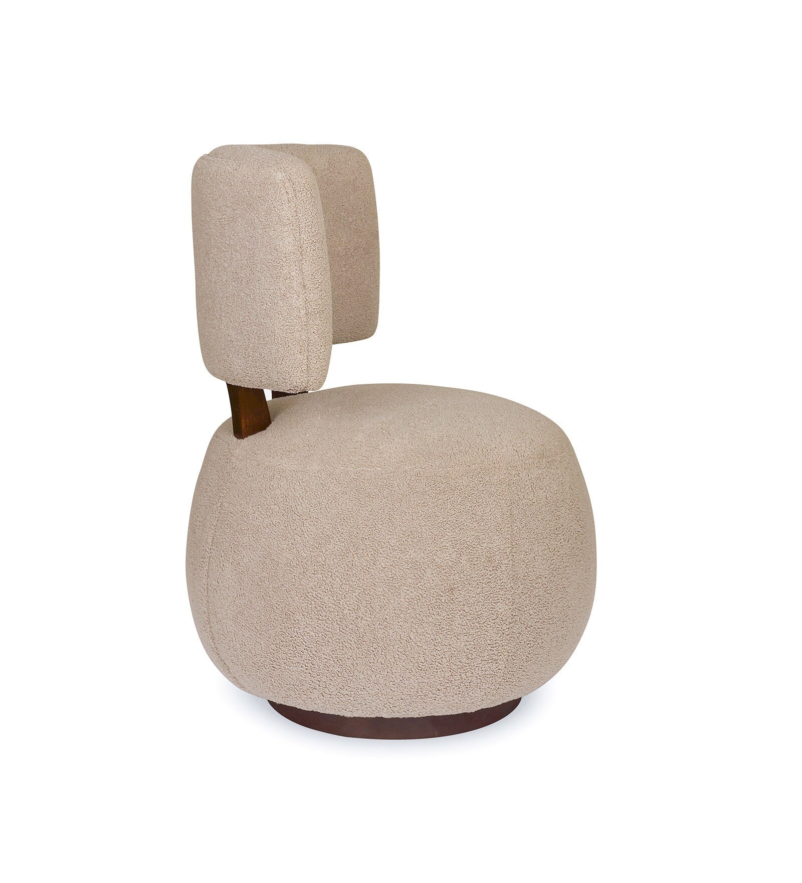 Apogee Boucle Fabric Lounge Chair
