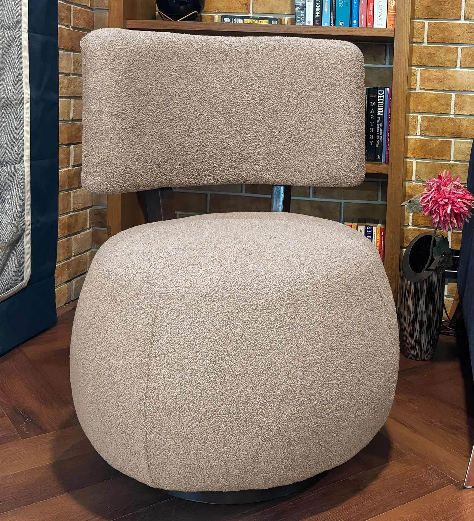 Apogee Boucle Fabric Lounge Chair