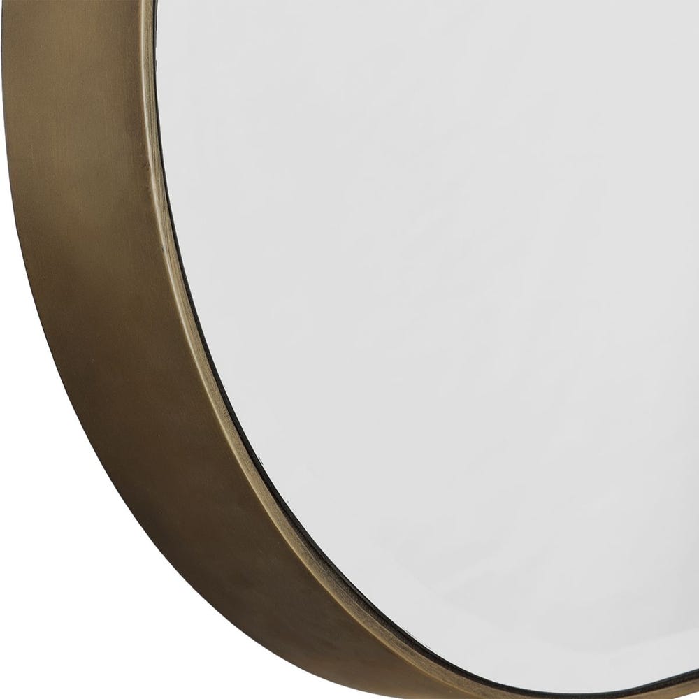 Oval Mirror, Gold