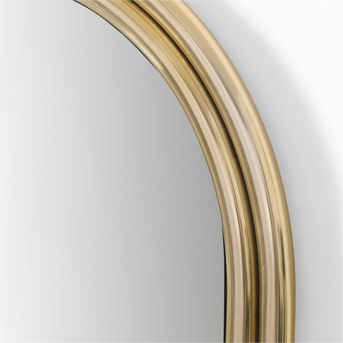 Tubular Metal Wall Mirror