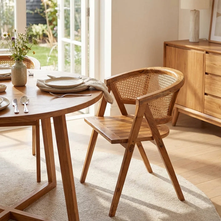 Dominick Teak Chair — Natural Sealed