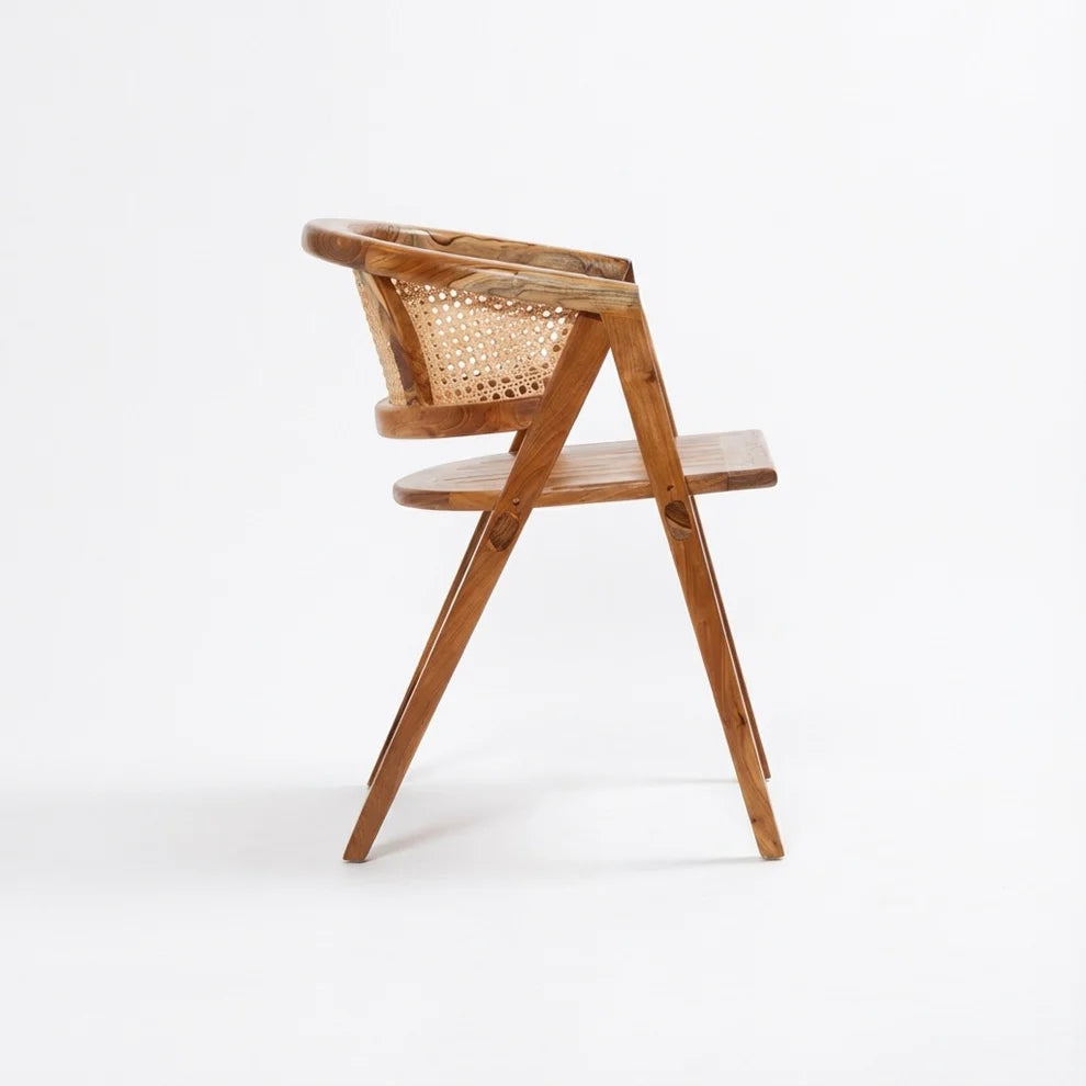 Dominick Teak Chair — Natural Sealed