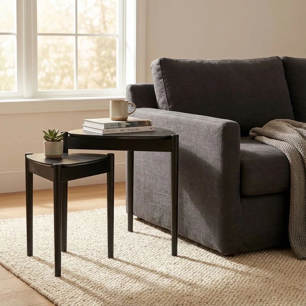 Lewis Tripod Nesting Side Tables