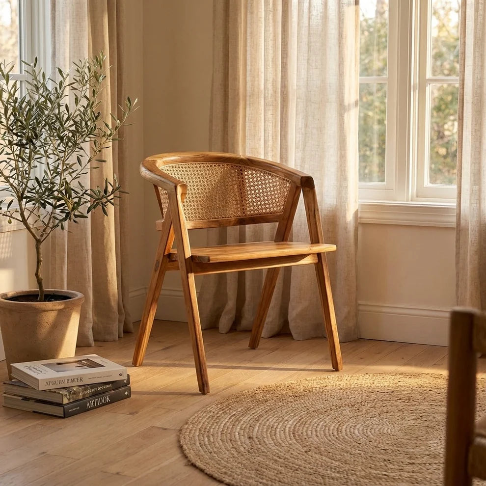 Dominick Teak Chair — Natural Sealed