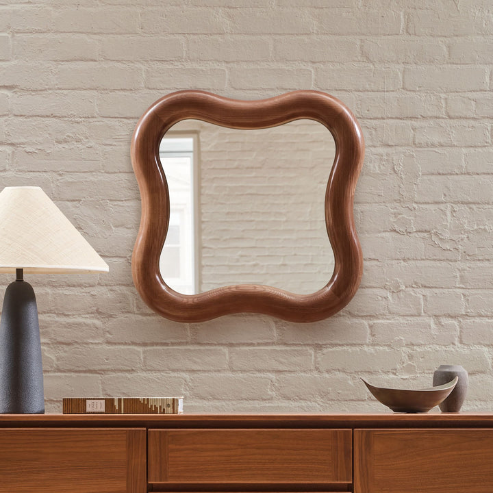 Elodie Wavy Tubular Wall Mirror