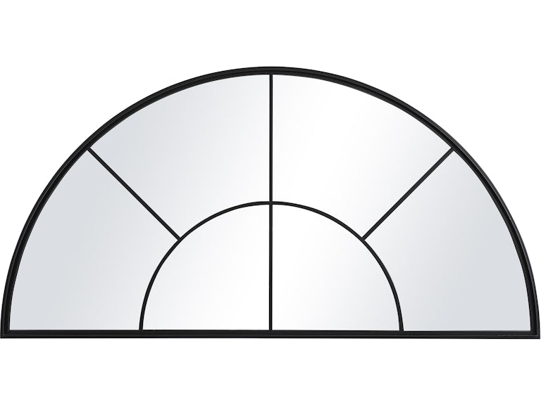 Mirrors Rousseau Iron Window Arch Mirror