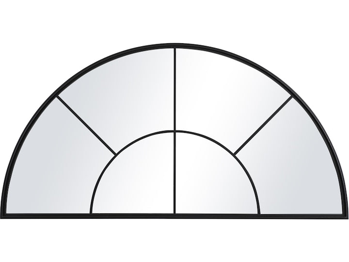 Mirrors Rousseau Iron Window Arch Mirror