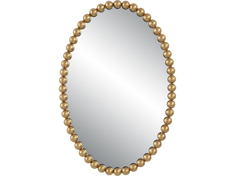Norrwood Serna Gold Oval Mirror