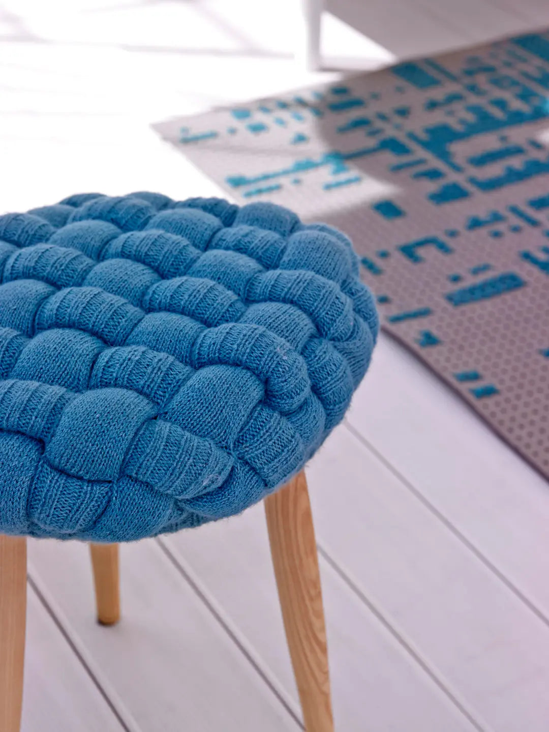 Knitted Stool