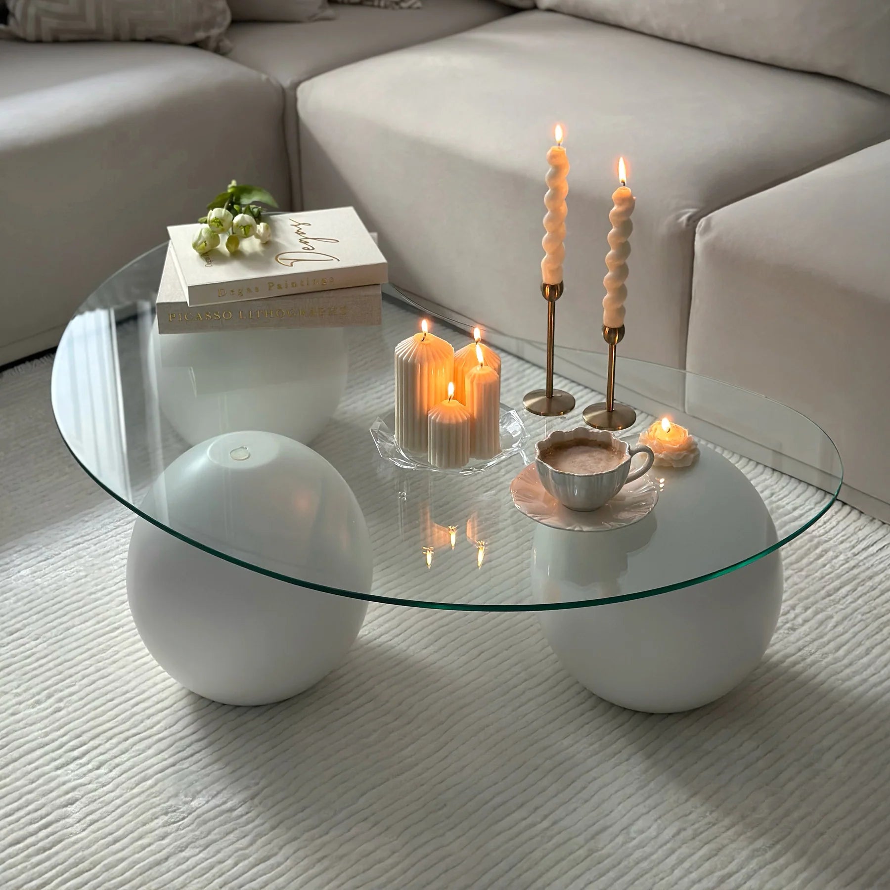 Halo Glass Table