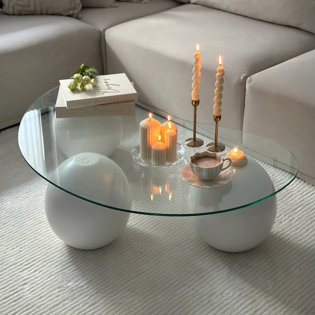 Halo Glass Table