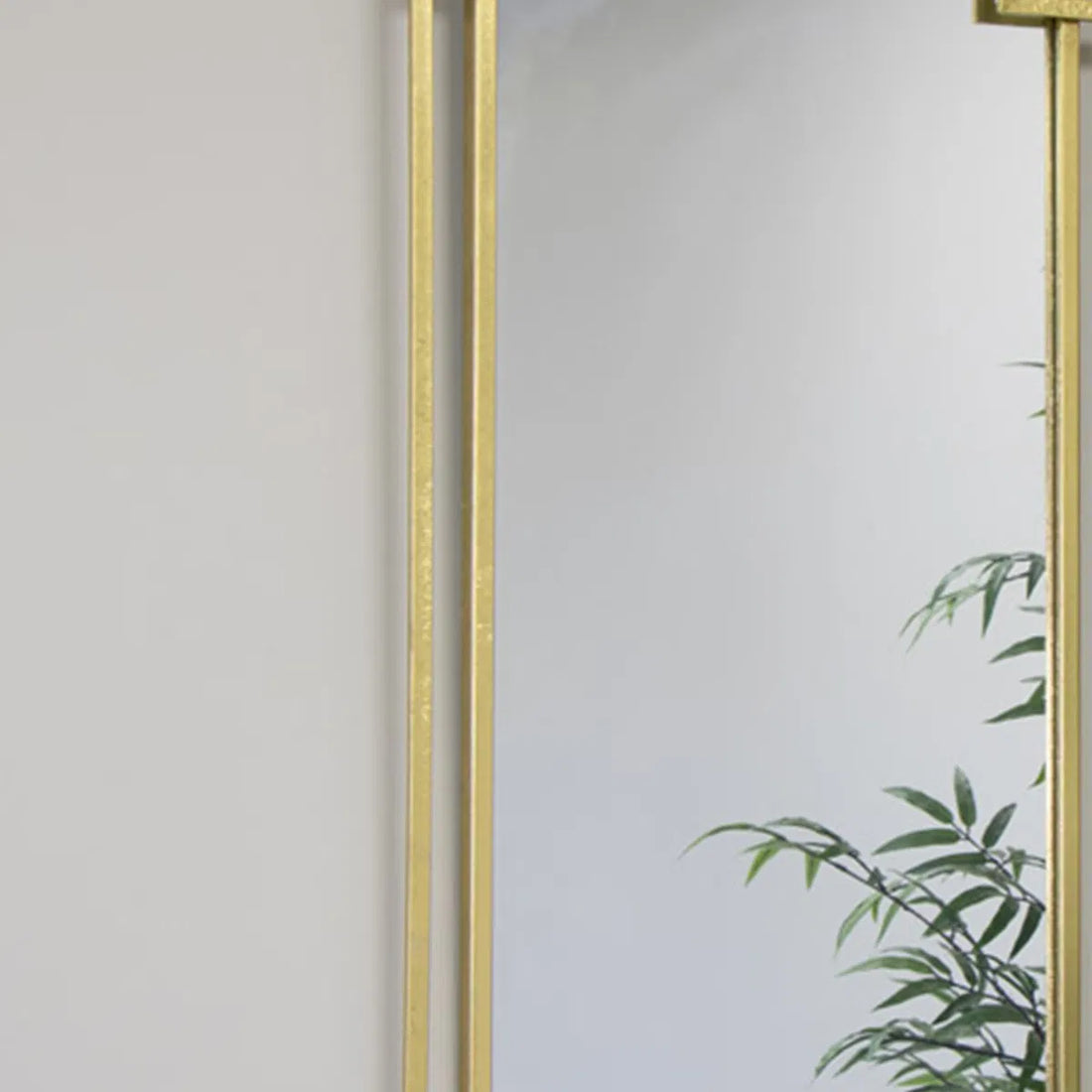 Gold Foiled Wall Mirror