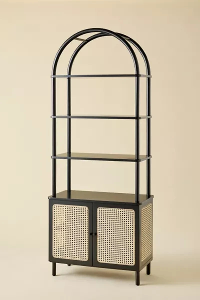 Liv Cane Paned Arch Wardrobe