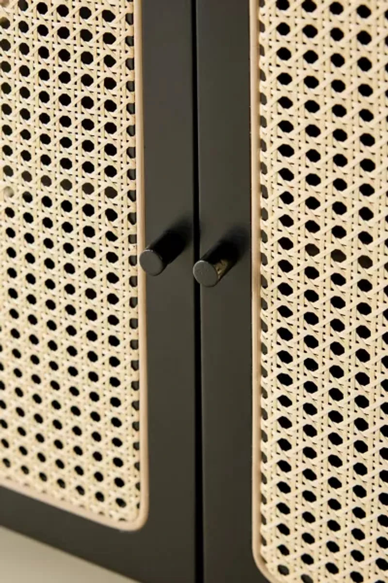 Liv Cane Paned Arch Wardrobe