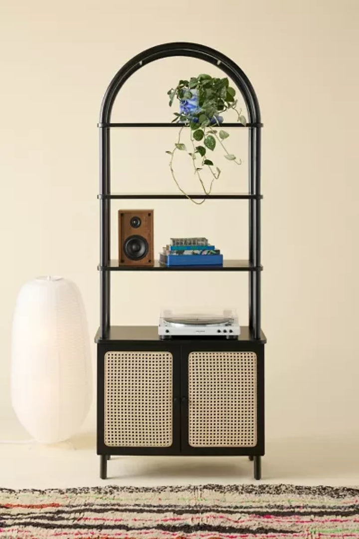 Liv Cane Paned Arch Wardrobe