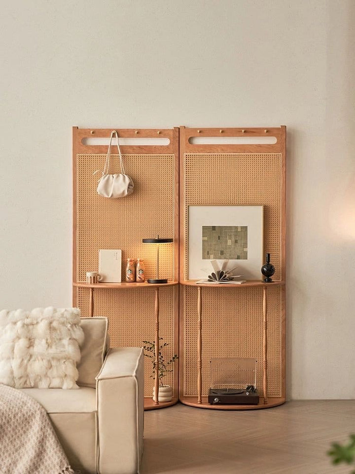 Room Divider Panel with Console Table