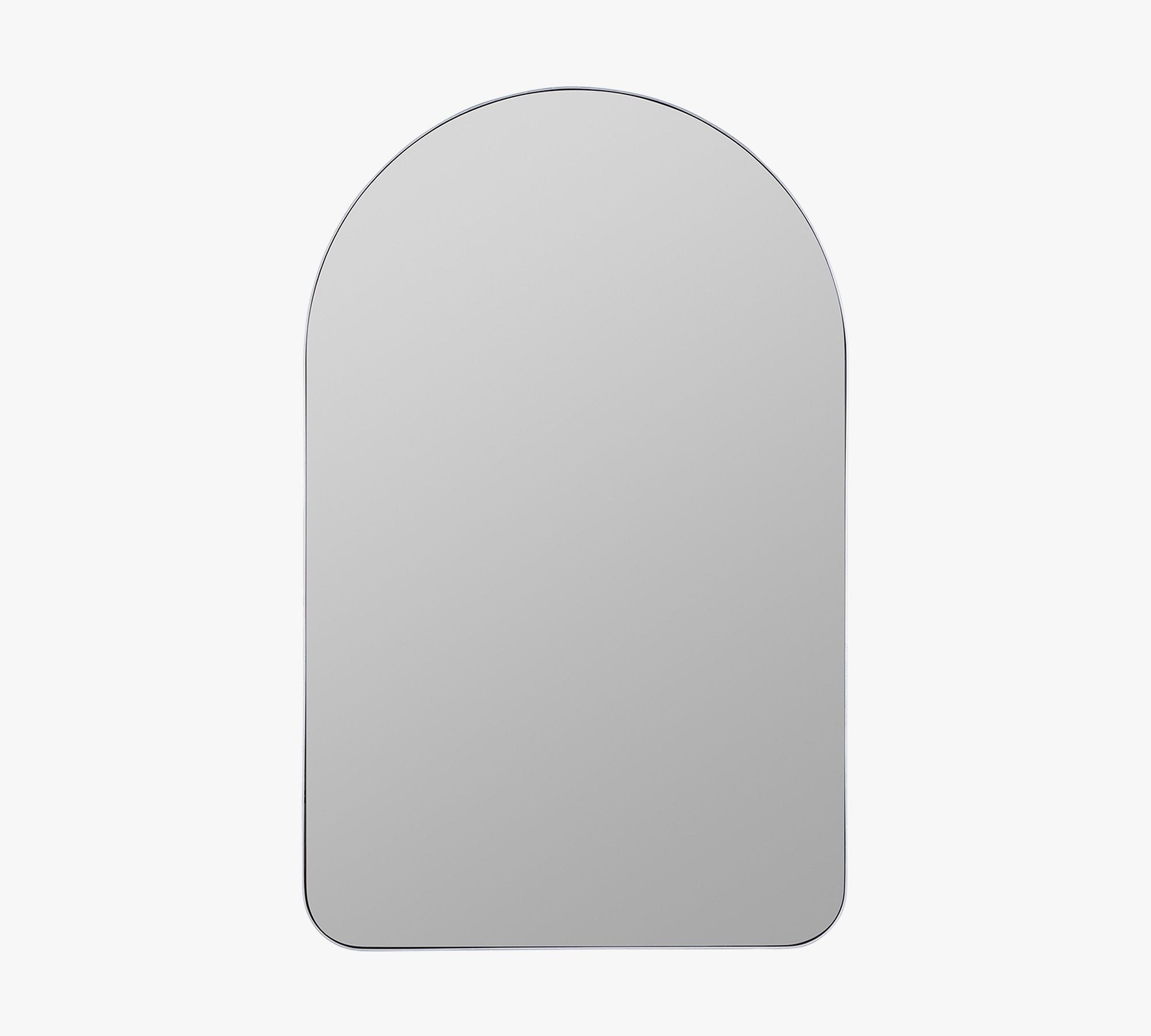 Slim Profile Arch Wall Mirror