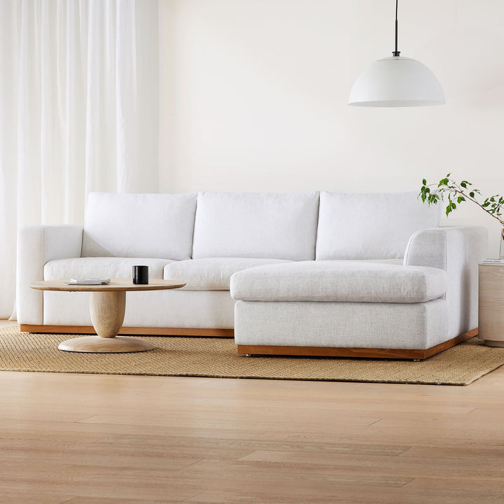 Cayson Modular 2-Piece Bumper Chaise Sectional