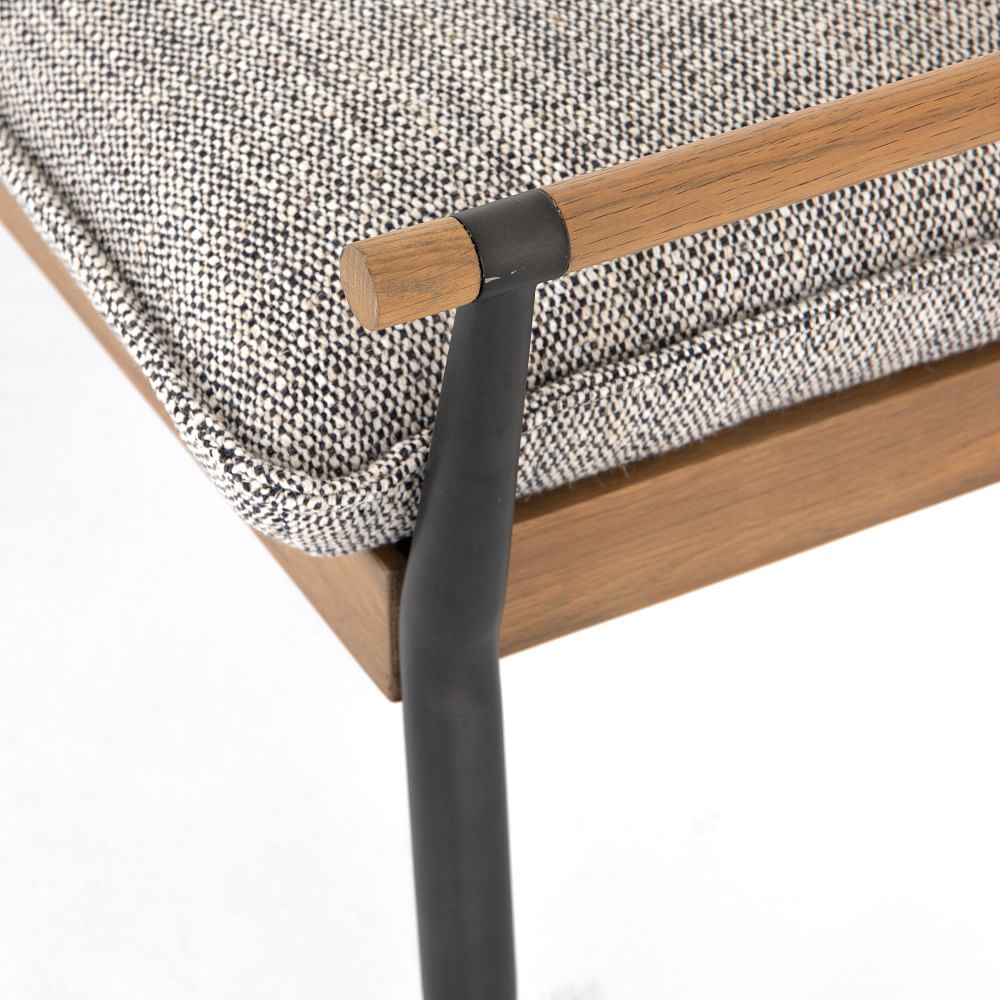 Charlie Stainless Steel Bench
