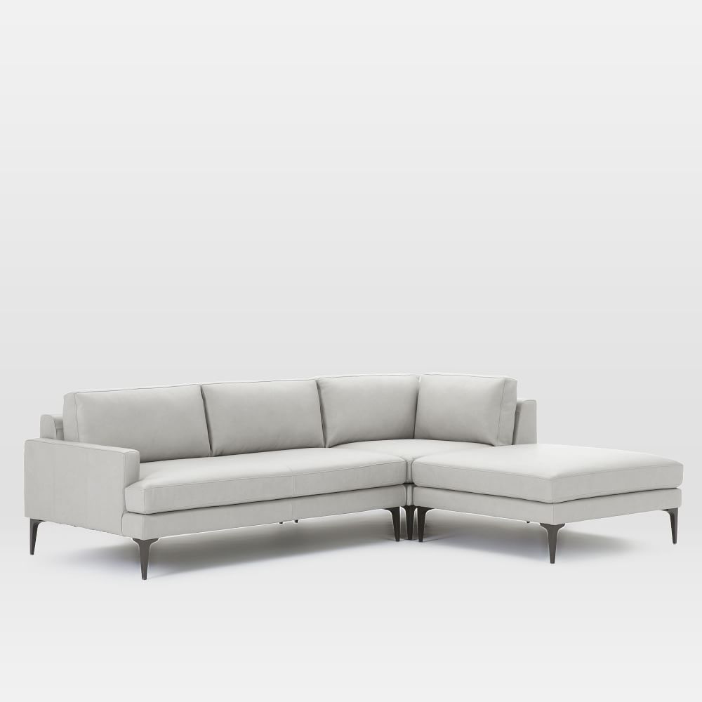 Kieran Leather 3-Piece Sofa