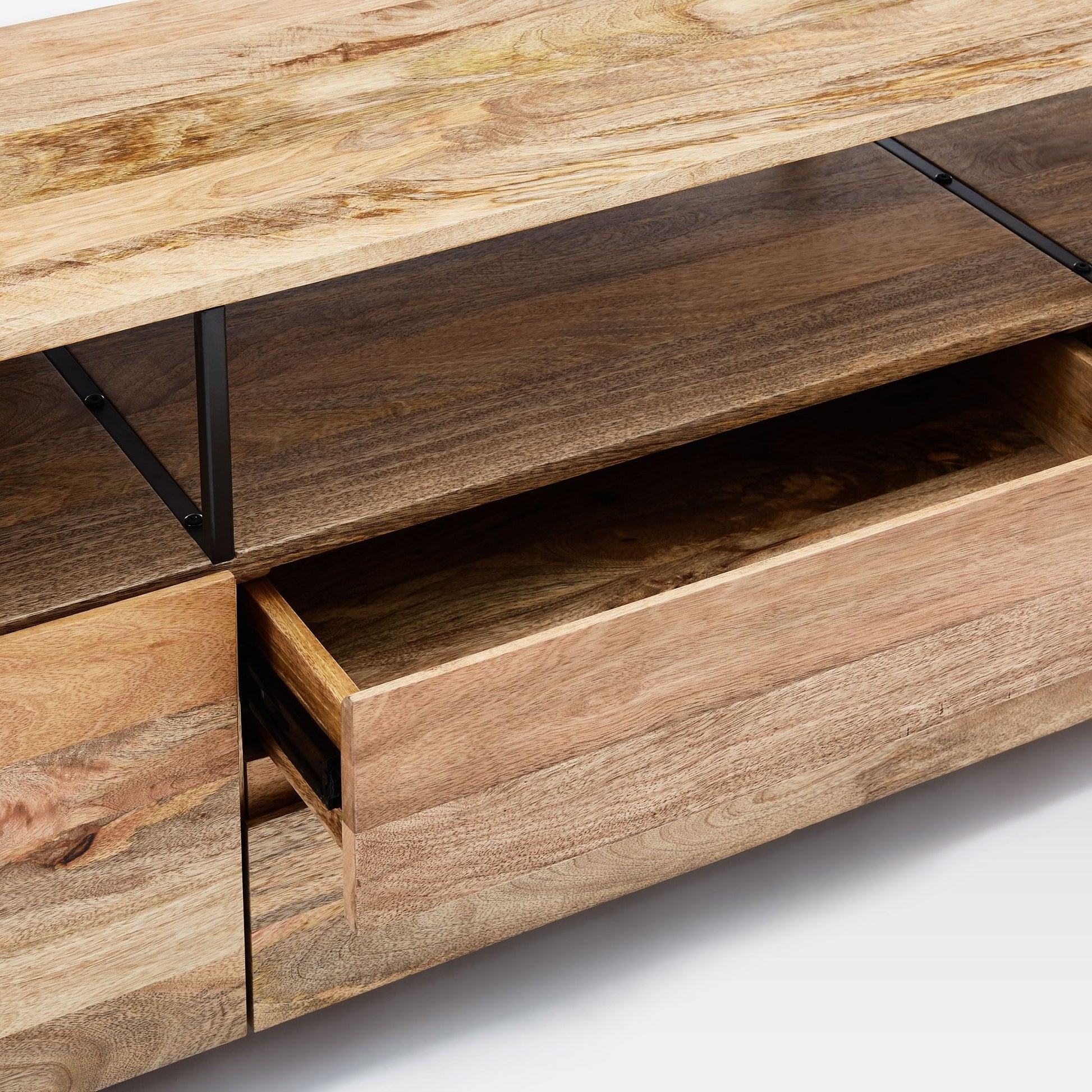Alec Industrial Storage Media Console