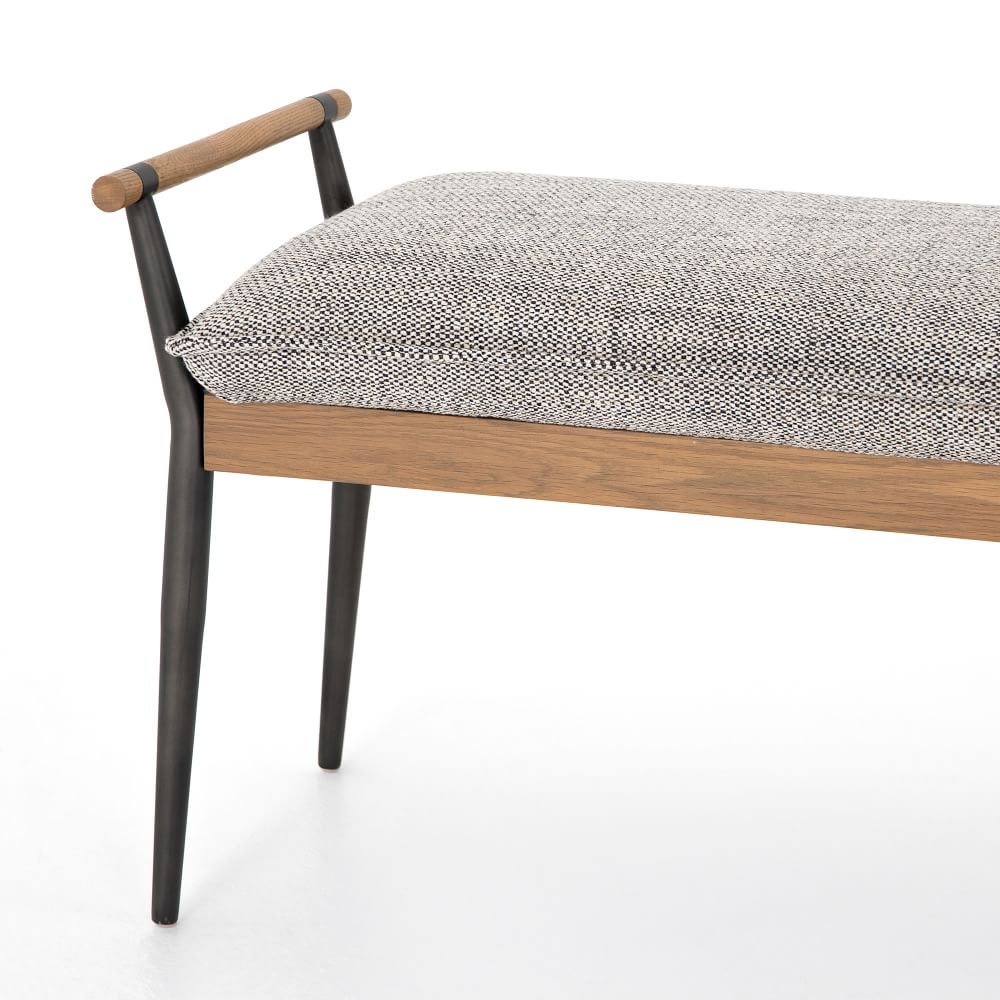 Charlie Stainless Steel Bench