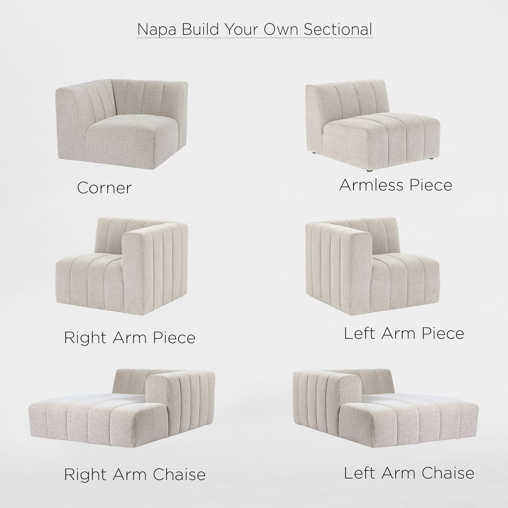 Sullivan Sandstone Sectional Pieces
