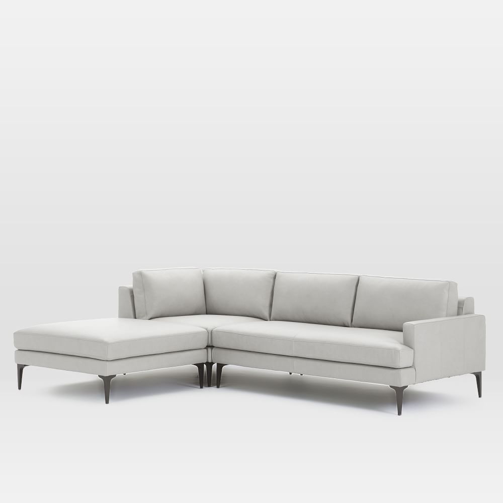 Kieran Leather 3-Piece Sofa