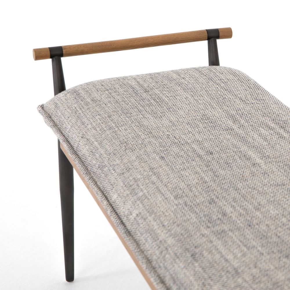 Charlie Stainless Steel Bench