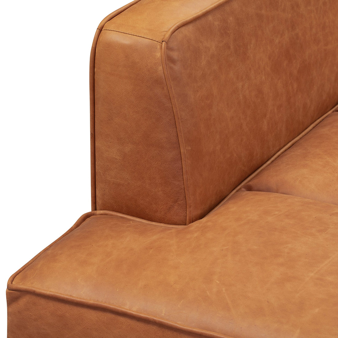 Kiaan Full-Grain Genuine Leather Daybed